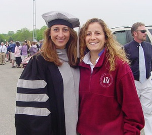 Krista Magnifico (DVM '05) at graduation