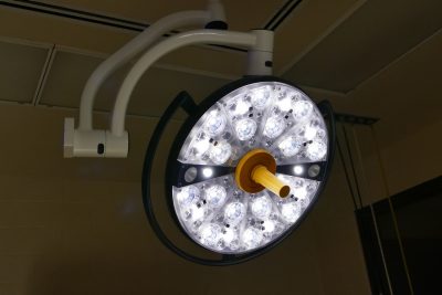 New light in the surgical suite at EMC.