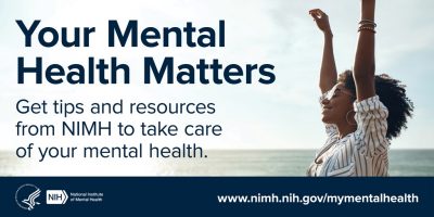 NIH Your Mental Health Matters Banner