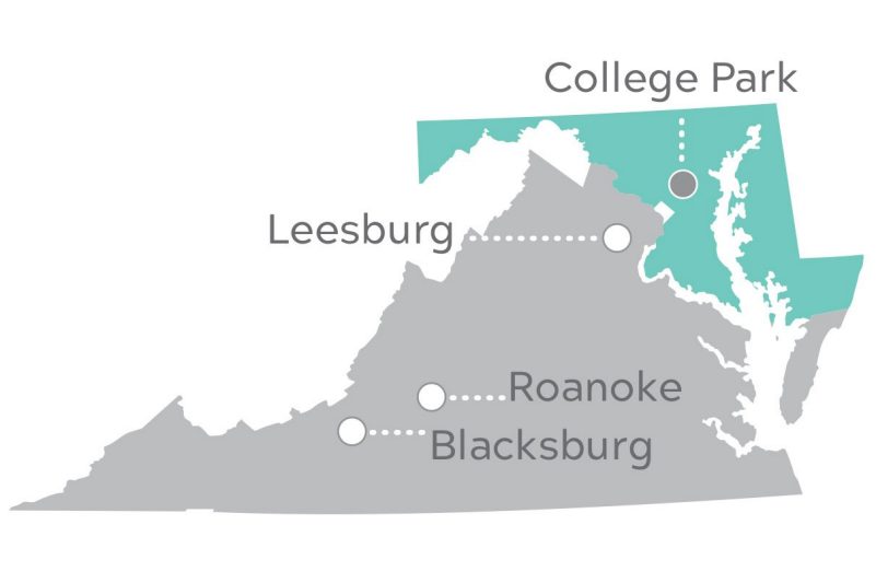 VA-MD Vet Med campus locations