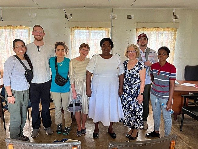 Group at the Thyolo District Hospital in Malawi.